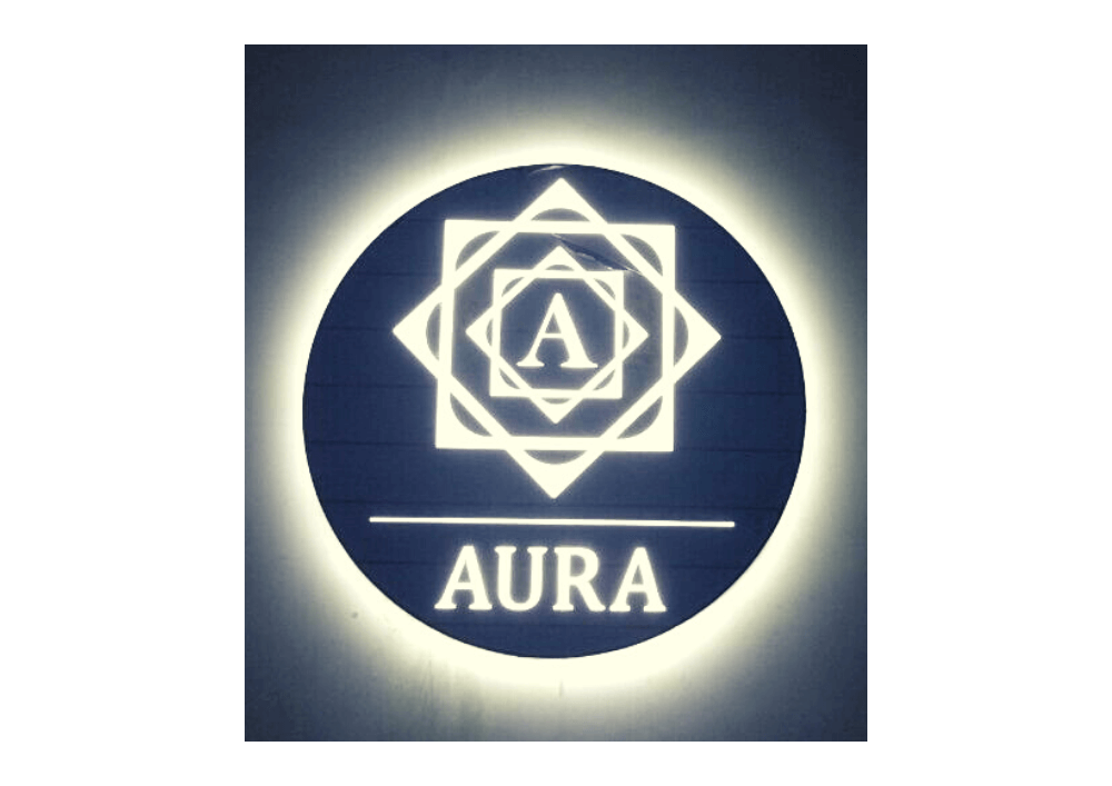 Indoor Reception Desk Signage